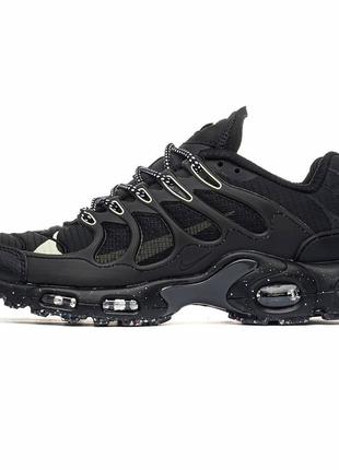 Кроссовки nike air max terrascape plus black green