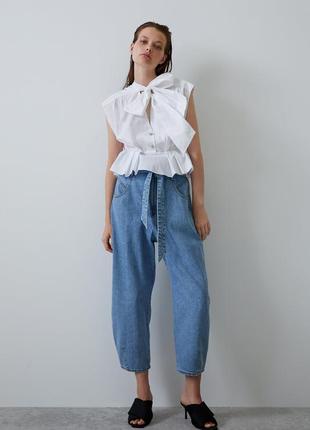 Джинси wide leg, slouchy  zara1 фото