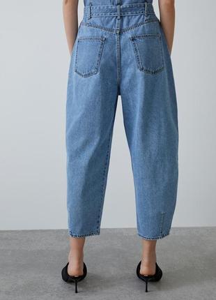 Джинси wide leg, slouchy  zara2 фото