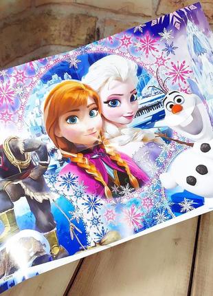 Зимний детский пазл "frozen" + постер, 35 элементов3 фото