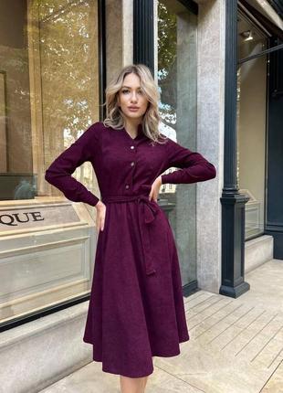 Сукня вельветова