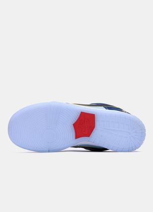 Кросівки why so sad? x nike kobe viii elite white gold black dress size 8 low pro 'coastal blue'4 фото