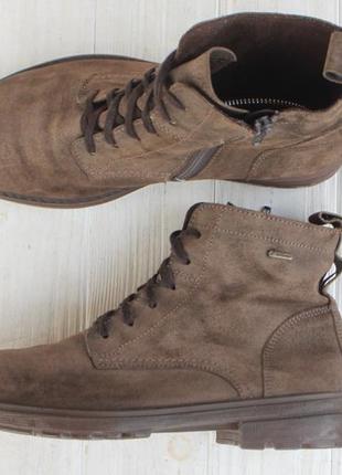 Черевики legero gore-tex замша австрія 38,5р непромокаючі2 фото