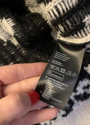 Теплый шерстяной свитер h&m8 фото