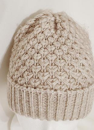 W-luxury шерстяная вязаная шапка