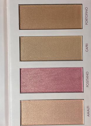 Палетка бронзерів та рум‘яна wander beauty riviera palette