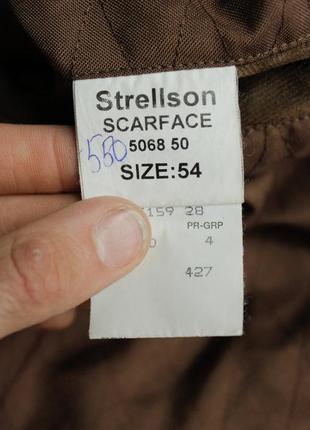 Vintage strellson scarface пальто мужское винтажное коричневое куртка hugo boss diesel gstar coat xl дубленка9 фото