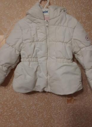Курточка зимова для дівчинки до 2 років б/у