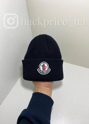 Шапка moncler шапка монклер бини