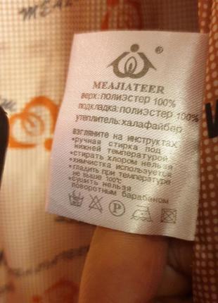 Женский фирменный зимний пуховик meajiateer размер 52 -54с натуральным мехом чернобурки5 фото