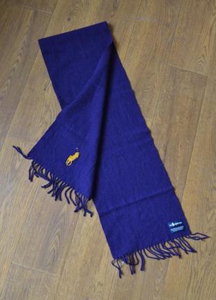 Шерстяной шарф polo ralph lauren5 фото