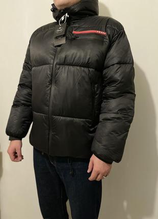 Пуховик,куртка prada,moncler,stone island