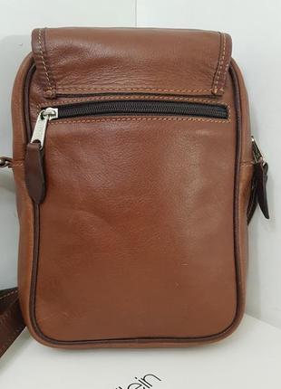 Стильная кожаная сумка crossbody la eulalia argentina.
новая, без бумажной бирки.4 фото