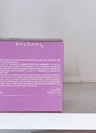 Bvlgari omnia amethyste туалетна вода жіноча, 25 мл2 фото