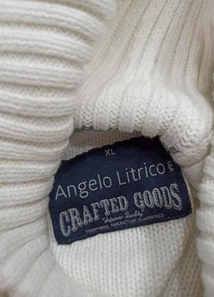 Білий светр, свитер angelo litrico5 фото