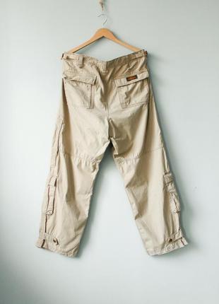 Polo jeans ralph lauren vintage cargo baggy y2k штани вінтажні чоловічі бежеві карго multipocket nike ральф лорен поло 36 xl oversize carhartt dickies