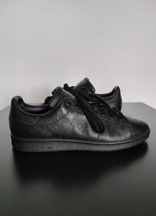 Кроссовки adidas stan smith noir black. розмір: 41 (по устілці 26 см)