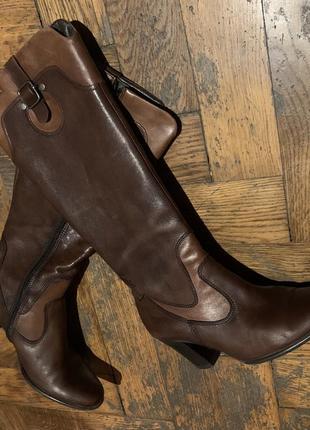 Сапоги кожаные caprice