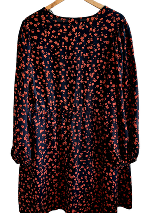 New look платье туника в цветочный принт 100% вискоза8 фото