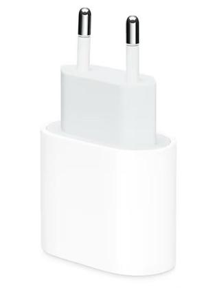 Зарядний пристрій:  apple usb-c 20w power adapter. оригінал.