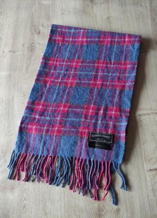 Шикарный  шерстяной шарф james pringle, шотландия