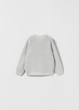 Базовий светр цупкої в'язки для хлопчика5 фото
