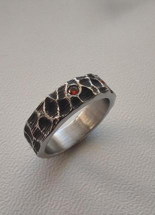 (7) 17 мм новое кольцо женский камень нержавеющая сталь2 фото