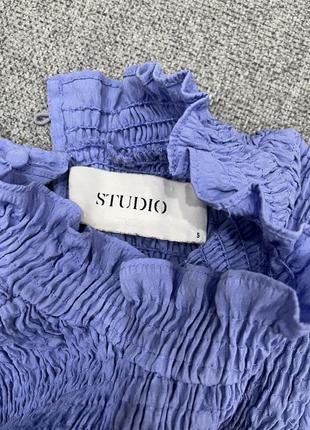 Блуза топ сиреневый оттенок красивая нарядная only studios4 фото
