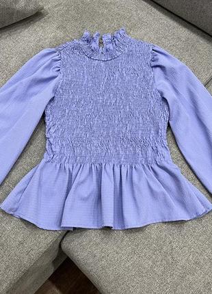 Блуза топ сиреневый оттенок красивая нарядная only studios
