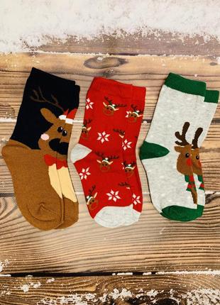 Новорічні носочки для дітей
