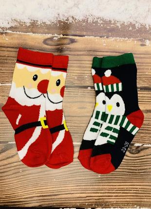 Новорічні носочки для дітей