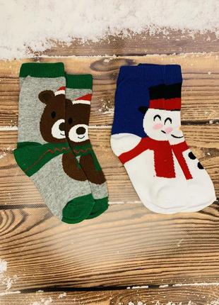 Новорічні носочки для дітей