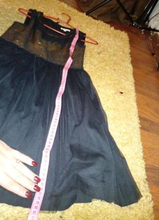Платье нарядное в паетках на 10-11 лет3 фото