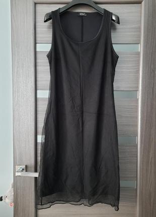 Платье нарядное черное размер s1 фото