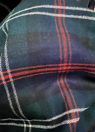 Юбка в клетку длинная юбка шерстяная юбка шотландская корт4 фото