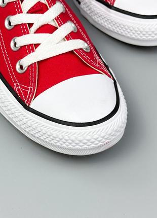 Converse chuck taylor low red2 фото