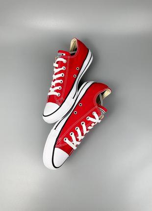 Converse chuck taylor low red5 фото