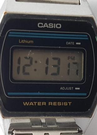 Вінтажний casio b612 w, на ходу, час, календар. японія.7 фото