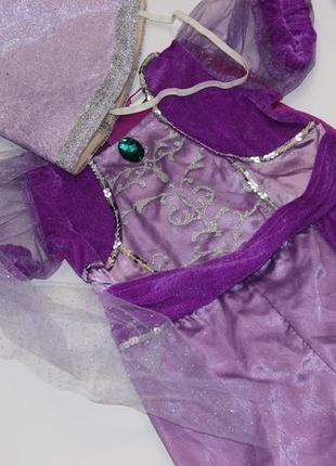 Карнавальный костюм, комбинезон жасмин с колпаком disney 3-5 лет2 фото