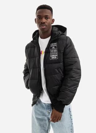 Куртка мужская alpha industries hooded puffer fd rev оригинал