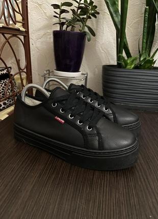 Levi’s platform   женские стильные кеды/кроссовки5 фото