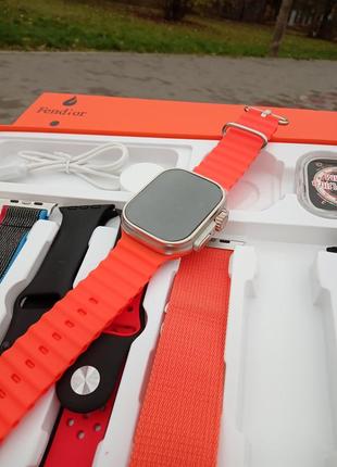 Smart watch 9 ultra + 7 ремешков