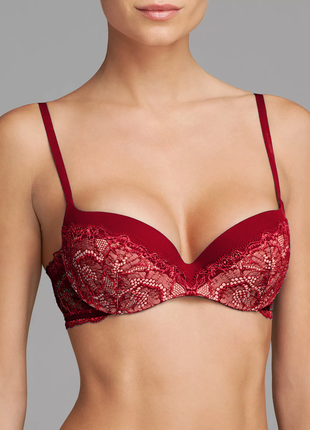 Бюстгальтер calvin klein blackarce lace contour balconette bra 34c 75c