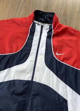 Мужская винтажная кофта олимпийка свуш принт nike vintage4 фото