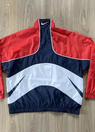 Мужская винтажная кофта олимпийка свуш принт nike vintage3 фото