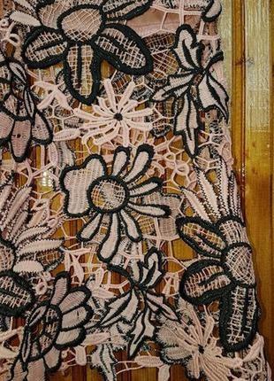 Кружевное платье, сарафан миди allyson collection.7 фото