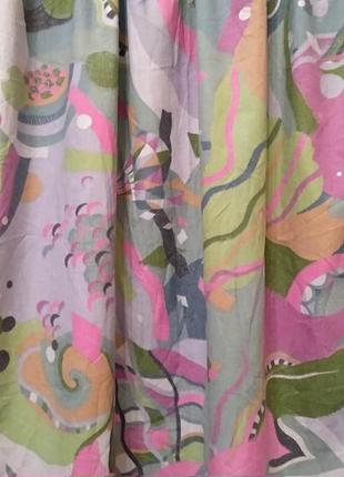 Штора цветная