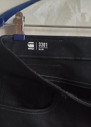 Джинси g-star raw 3301 slim9 фото