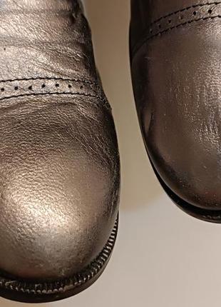 Ботинки кожаные италия5 фото