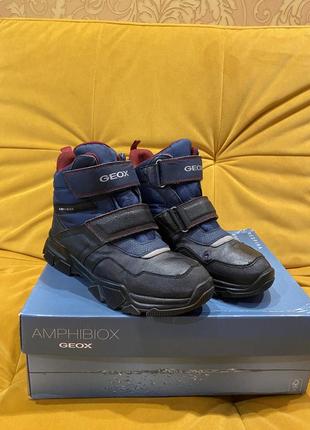 Зимові ботинки geox2 фото